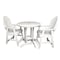 Highwood Usa Hamilton 3pc Round Counter Height Outdoor Patio Furniture Dining Set AD-CNA36-WHE - alternate 1